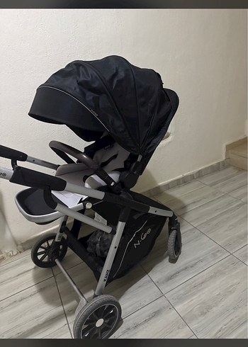 Kanz Okie Dokie Siyah Travel Sistem Bebek Arabası - Görsel 6