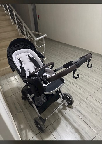 Kanz Okie Dokie Siyah Travel Sistem Bebek Arabası - Görsel 4