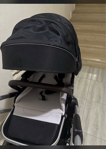 Kanz Okie Dokie Siyah Travel Sistem Bebek Arabası - Görsel 5