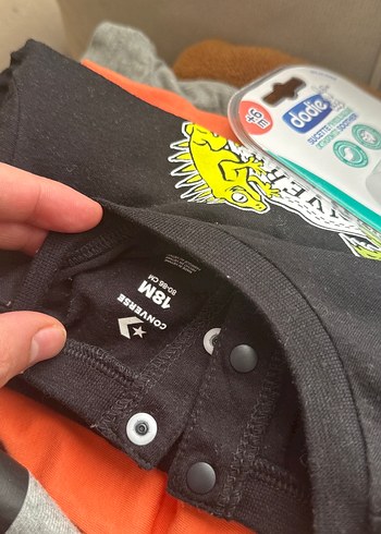 Converse şortlu tulum - Görsel 6