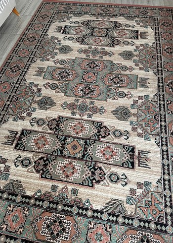 Bohem Çok Renkli Desenli Halı - Görsel 2