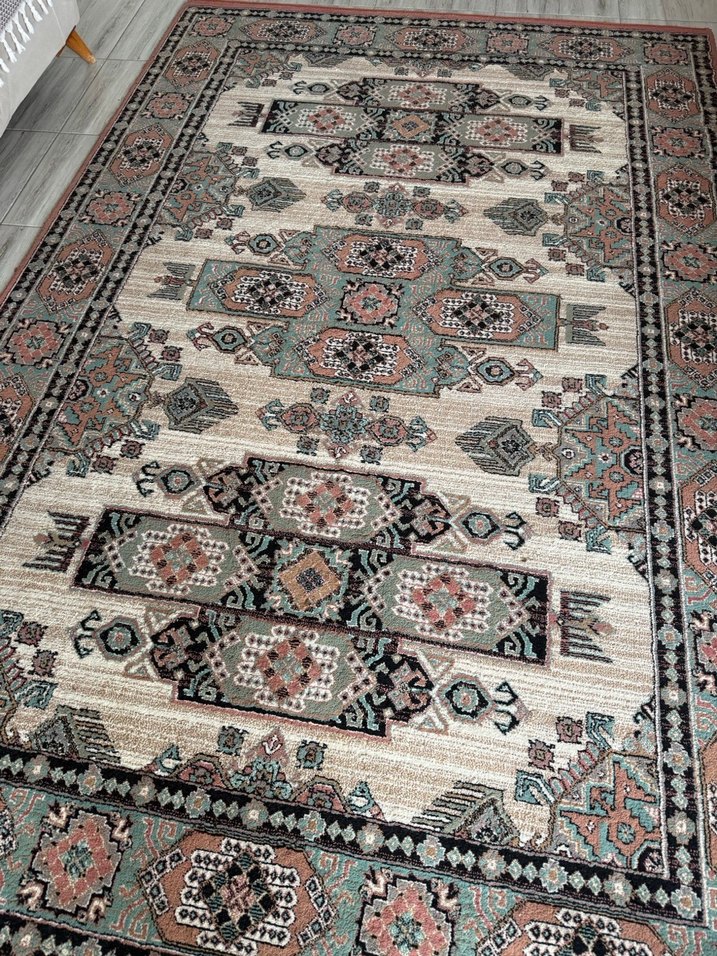 Bohem Çok Renkli Desenli Halı - Görsel 2