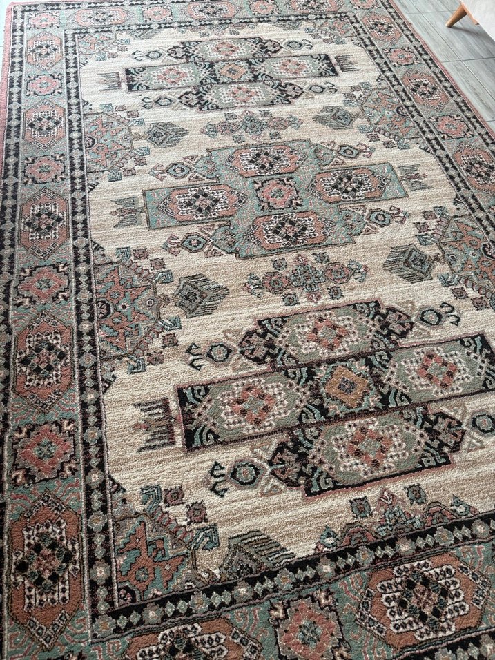 Bohem Çok Renkli Desenli Halı - Görsel 3