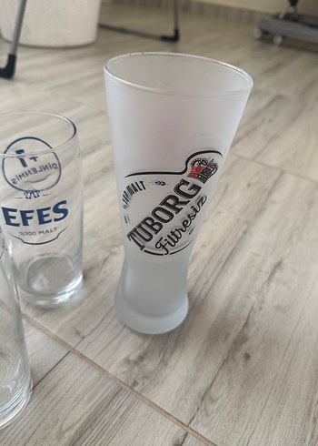 Beyaz ve Gri Logolu Bardak Seti - Görsel 2