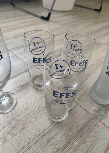 Beyaz ve Gri Logolu Bardak Seti - Görsel 3