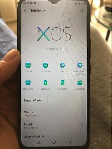 İnfinix 5 telefon - Görsel 6
