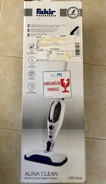 Fakir buharlı süpürge - Görsel 2