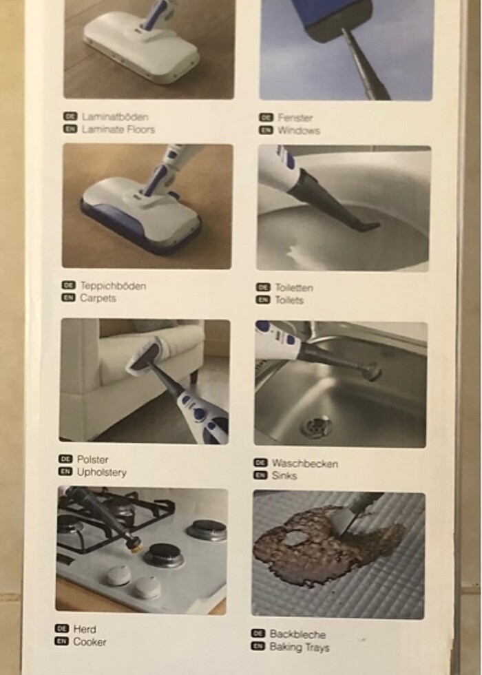 Fakir buharlı süpürge - Görsel 3