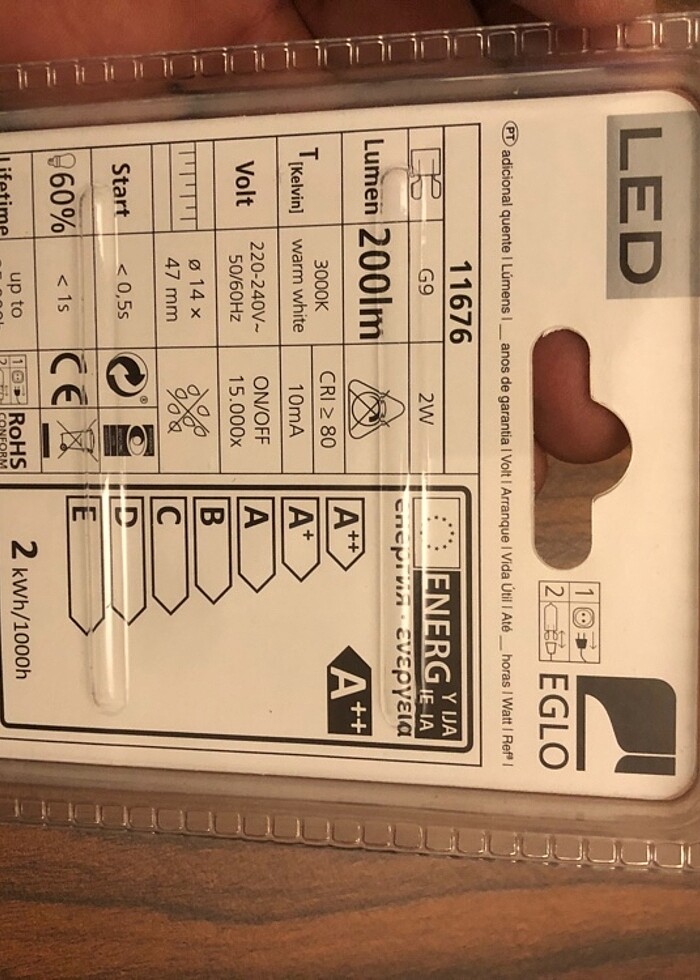 G9 led ampül - Görsel 2