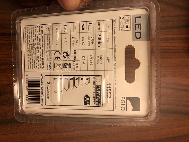 Led ampül G4 - Görsel 2