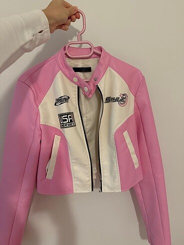 Pembe ceket shein