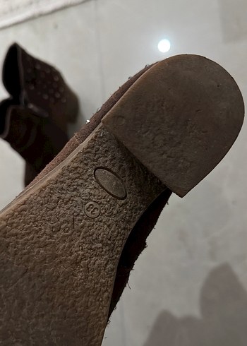 Kahverengi Süet Kadın Dolgu Topuk Bot - Görsel 3