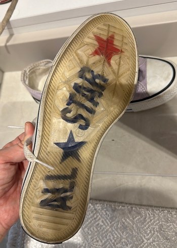 Kadın Pastel Mor Bağcıklı Spor Ayakkabı - Görsel 2