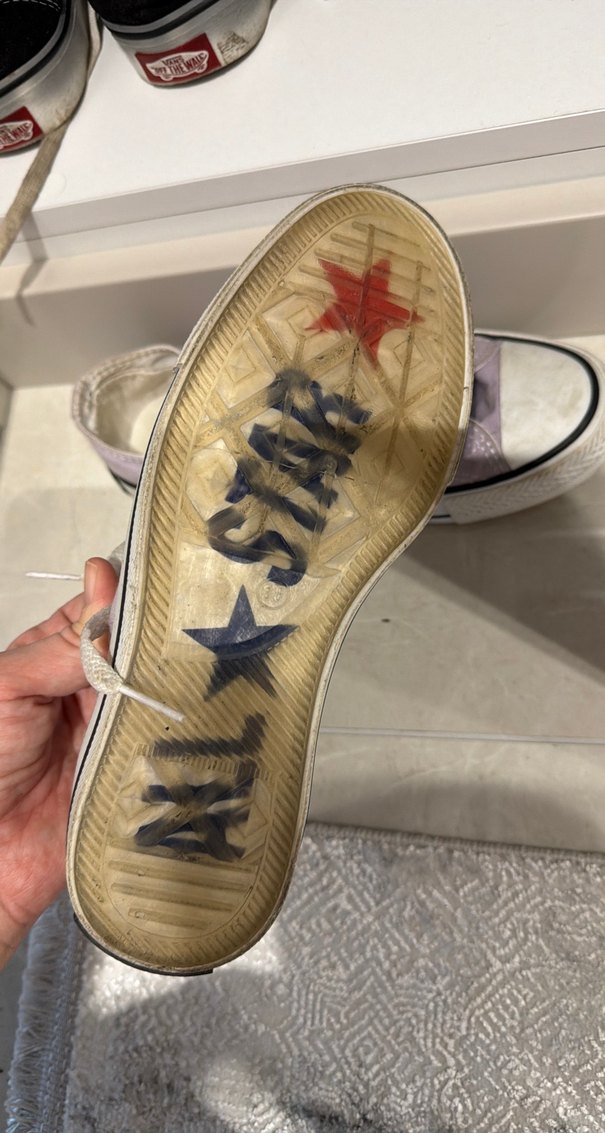 Kadın Pastel Mor Bağcıklı Spor Ayakkabı - Görsel 2