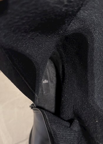 SiyahFermuarlı Kadın çizme - Görsel 2