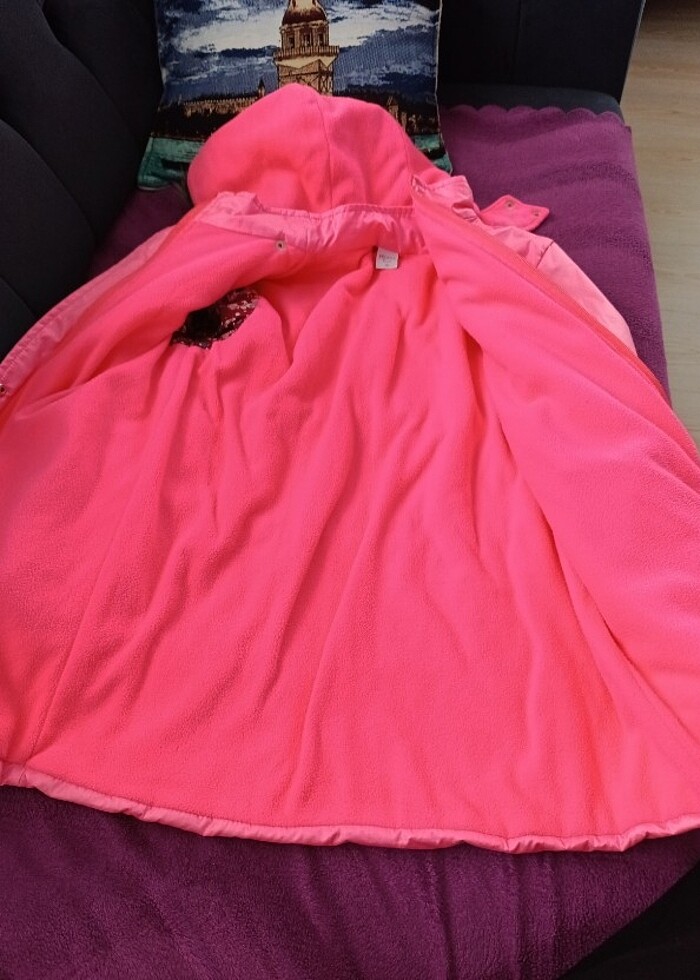 Kız çocuk mont - Görsel 2