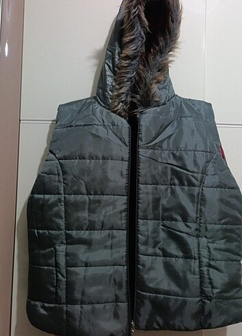 Yelek Kolsuz Kapüşonlu  - Görsel 6