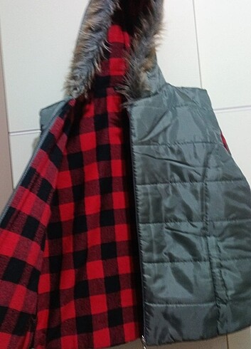 Yelek Kolsuz Kapüşonlu  - Görsel 7