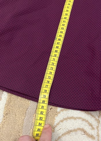 Mor Pilili Midi bayan etek - Görsel 6