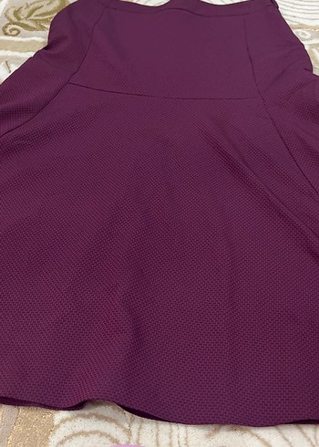 Mor Pilili Midi bayan etek - Görsel 5