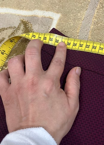 Mor Pilili Midi bayan etek - Görsel 7