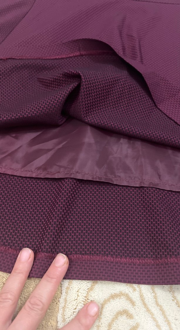 Mor Pilili Midi bayan etek - Görsel 3