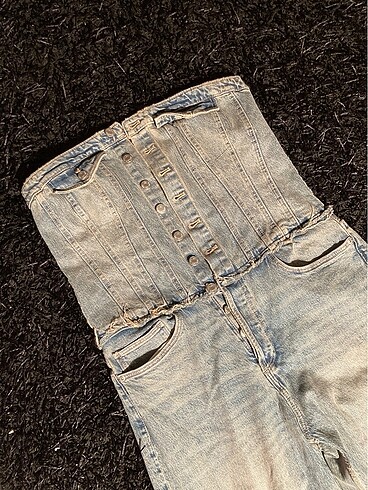 Zara denim tulum