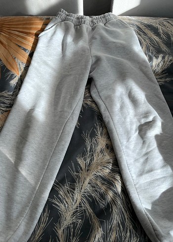 Gri Kadın Salaş Sweatpant - Görsel 2