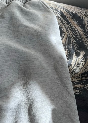 Gri Kadın Salaş Sweatpant - Görsel 4