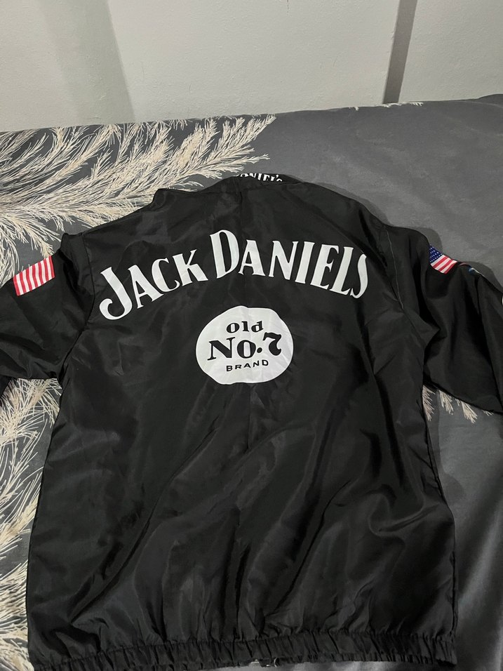 Siyah Baskılı Rahat Kesim Ceket - Görsel 5