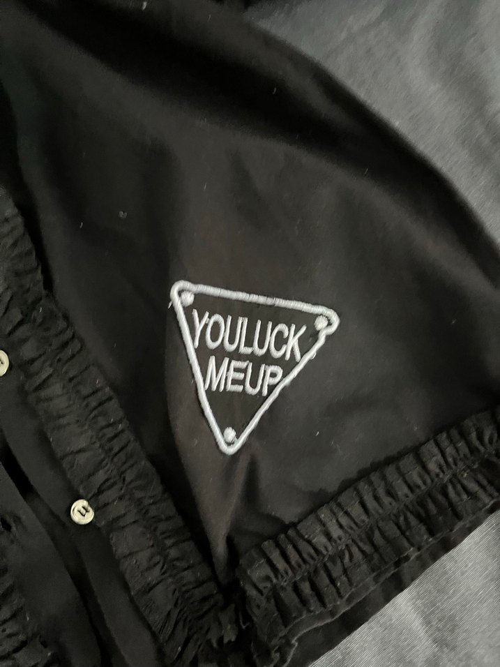 Siyah Nakışlı Kadın Midi Ceket - Görsel 4