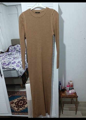 Diğer Camel triko elbise 