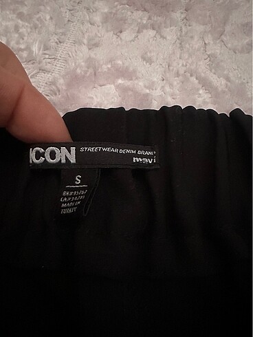 s Beden Lastık paca pantalon