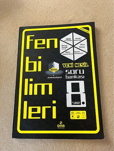 Dna yayınları lgs fen soru bankası