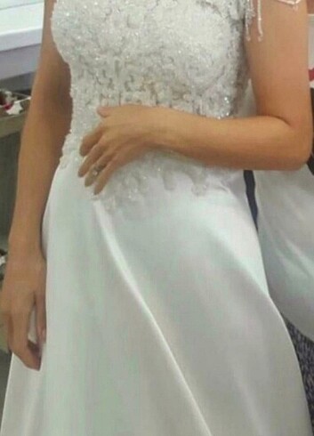 Sade gelinlik - Görsel 4