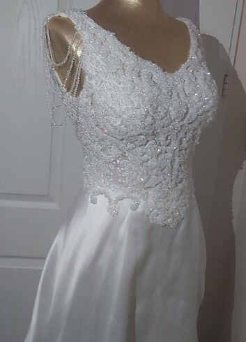 Sade gelinlik - Görsel 6