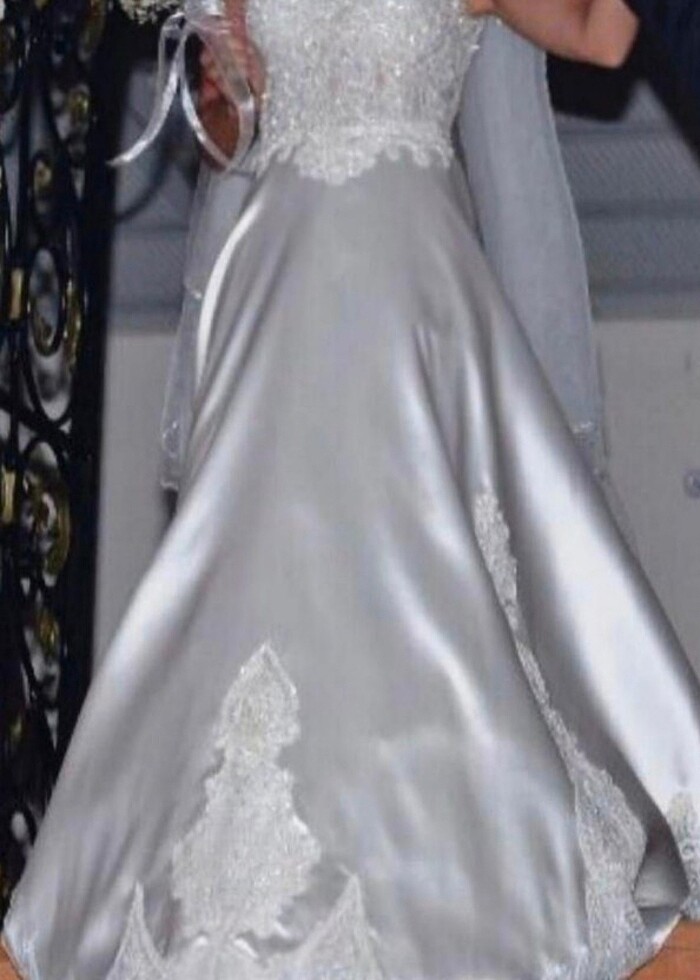 Sade gelinlik  - Görsel 2