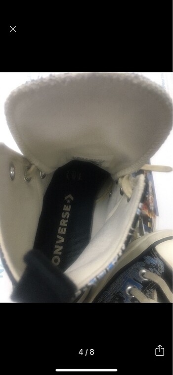 36 Beden çeşitli Renk Converse