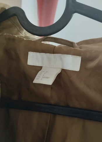 H&M Bej Süet Kadın Trençkot az kullanılmış