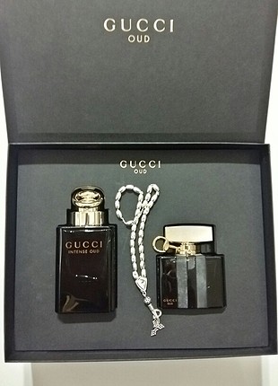 Gucci Oud Parfüm Seti Gucci Oud Intense Edp 90ml Unisex + Gucci 