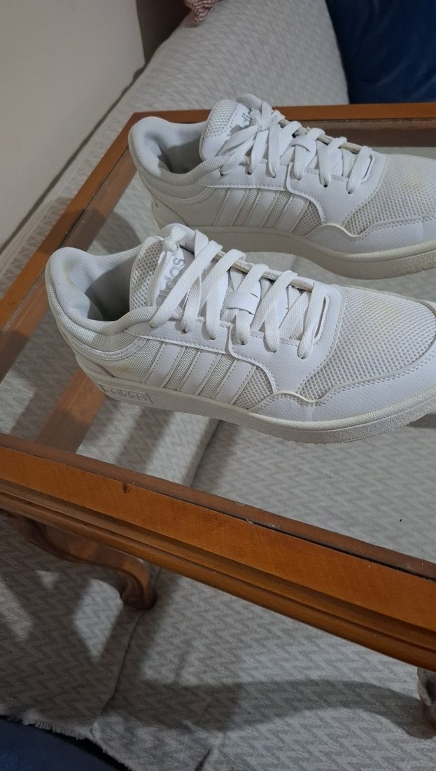 Beyaz Bağcıklı Kadın Spor Ayakkabısı - Görsel 2