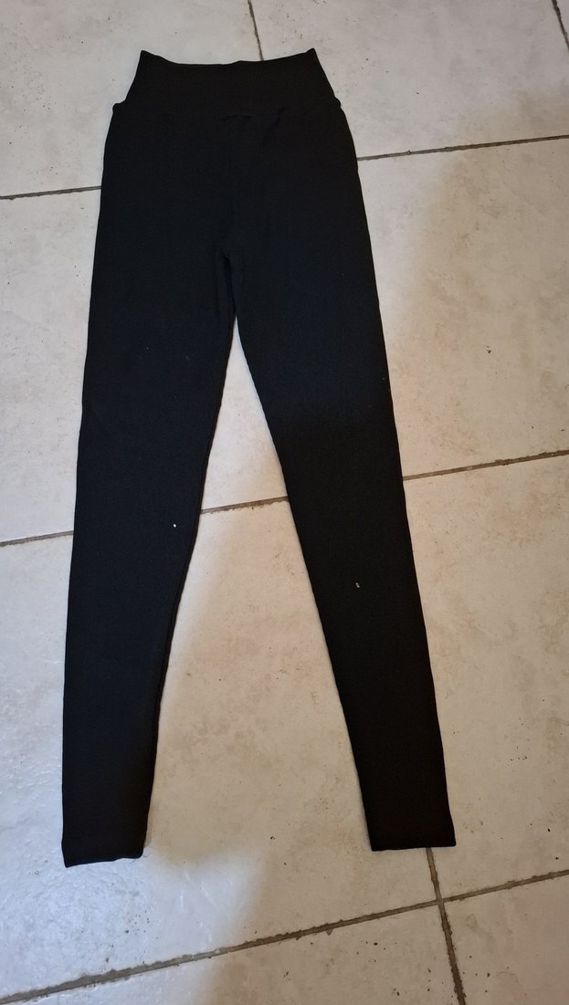 Siyah Basic Spor Tayt - Görsel 4