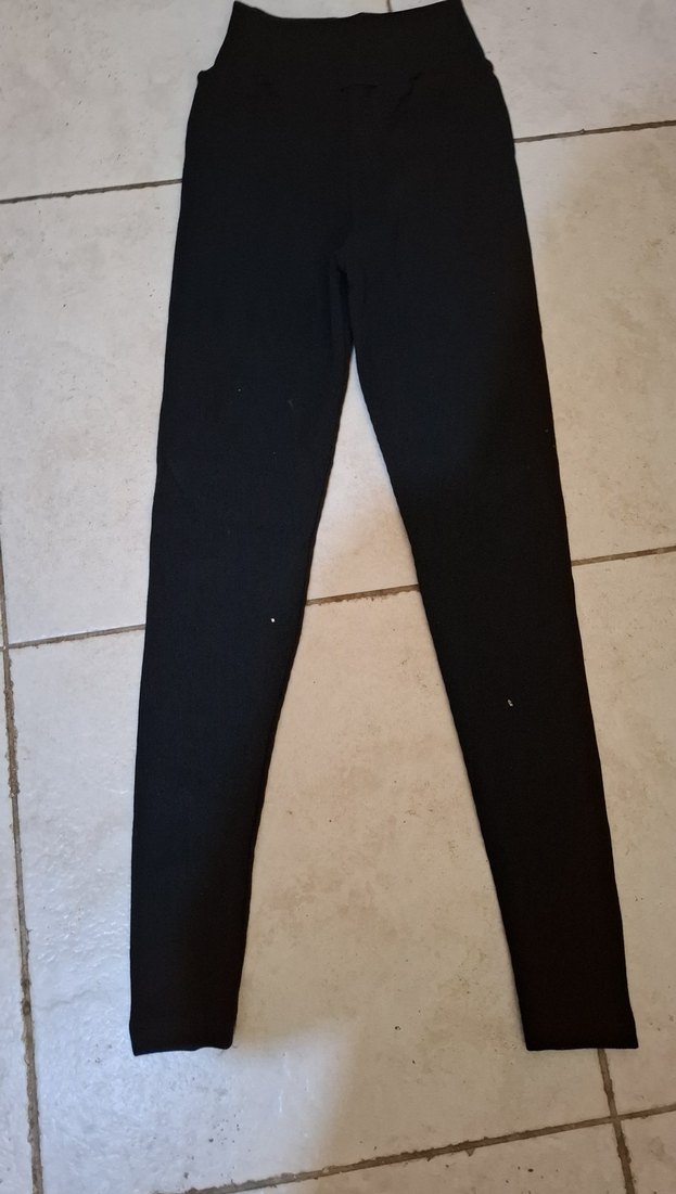 Siyah Basic Spor Tayt - Görsel 3