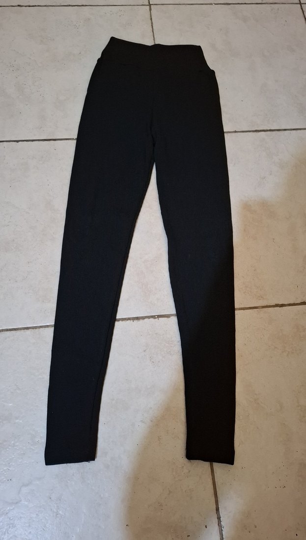 Siyah Basic Spor Tayt - Görsel 2