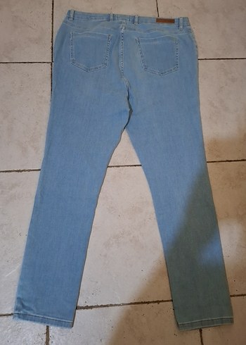 US.POLO/Kadın Mavi Midi Boy Denim Pantolon - Görsel 2