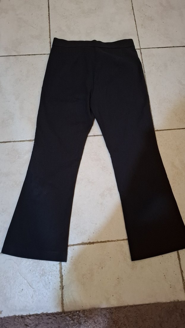 ZARA/Siyah Kadın Kumaş Pantolon/etiketli - Görsel 2