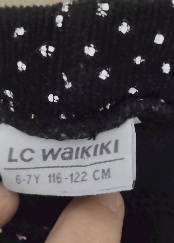 Siyah Puantiyeli Kız Tayt - Görsel 2