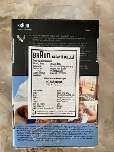  Braun Burun Aspiratörü