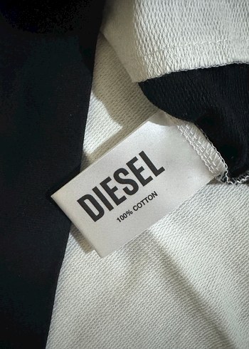 Kapüşonlu, Baskılı, Uzun Kollu Bayan Diesel Sweatshirt S beden - Görsel 5