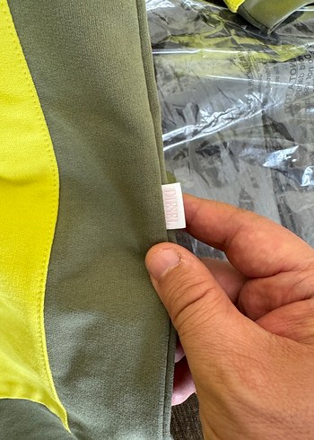 Sarı Kapüşonlu Diesel Sweatshirt S beden - Görsel 4